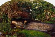 Sir John Everett Millais Ophelia (mk09) oil painting on canvas